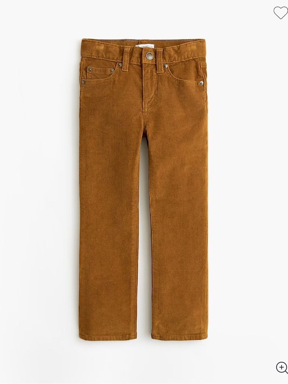Crewcuts Kids Corduroy Pants in Chestnut Brown unisex